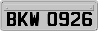 BKW0926