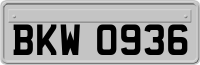 BKW0936