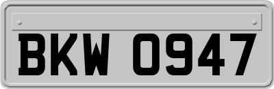 BKW0947