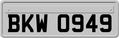 BKW0949