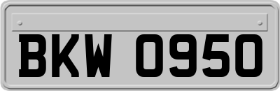BKW0950