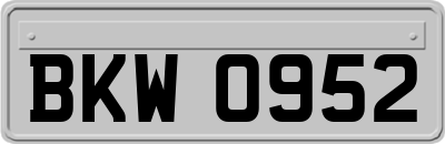 BKW0952