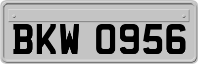 BKW0956