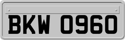 BKW0960