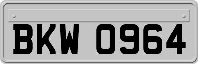 BKW0964