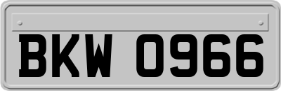 BKW0966