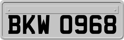 BKW0968
