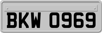 BKW0969