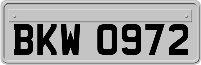 BKW0972