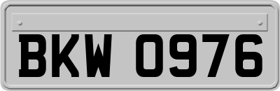 BKW0976