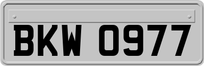 BKW0977