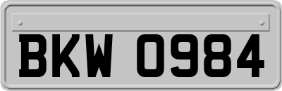 BKW0984