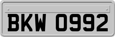 BKW0992