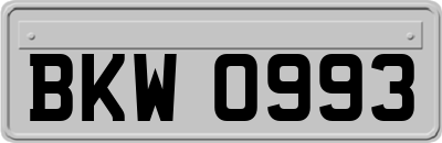 BKW0993