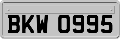 BKW0995