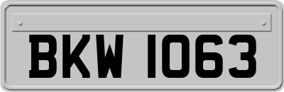 BKW1063