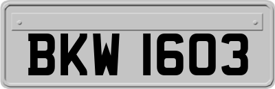 BKW1603