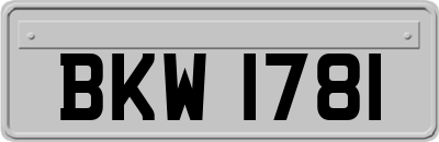 BKW1781