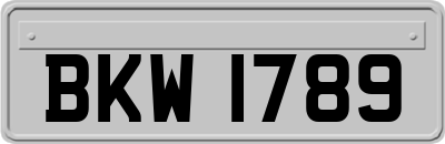 BKW1789