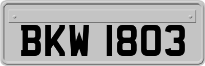 BKW1803
