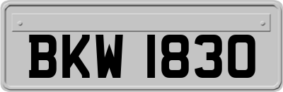 BKW1830