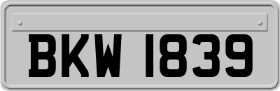 BKW1839