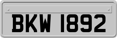 BKW1892
