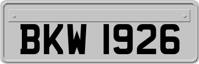 BKW1926