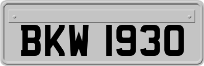 BKW1930