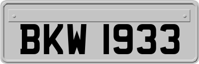 BKW1933