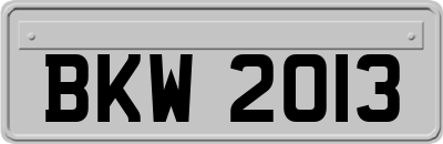 BKW2013
