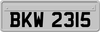 BKW2315