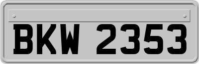BKW2353