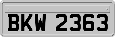 BKW2363