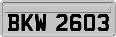 BKW2603