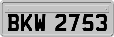 BKW2753