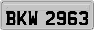 BKW2963