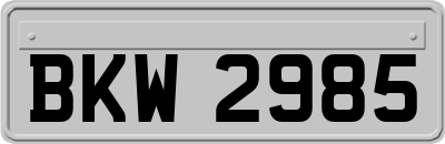 BKW2985