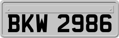 BKW2986