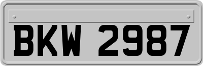 BKW2987