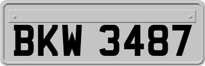 BKW3487