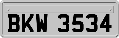 BKW3534