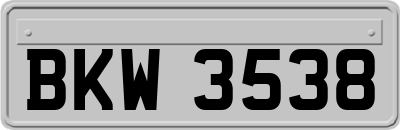 BKW3538