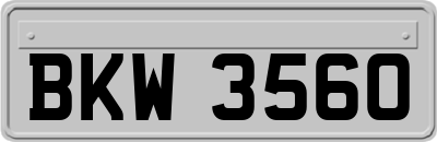 BKW3560