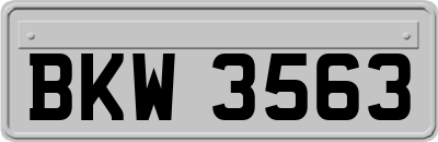 BKW3563
