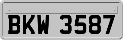 BKW3587