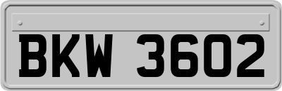 BKW3602