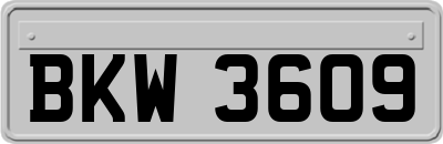BKW3609