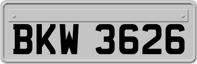 BKW3626