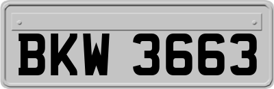 BKW3663